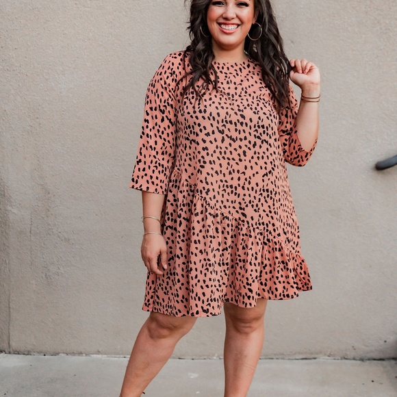 asymmetrical swing dress